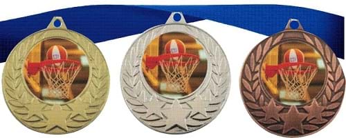 The UK's Cheapest Basketball Medals FREE Ribbons 7050